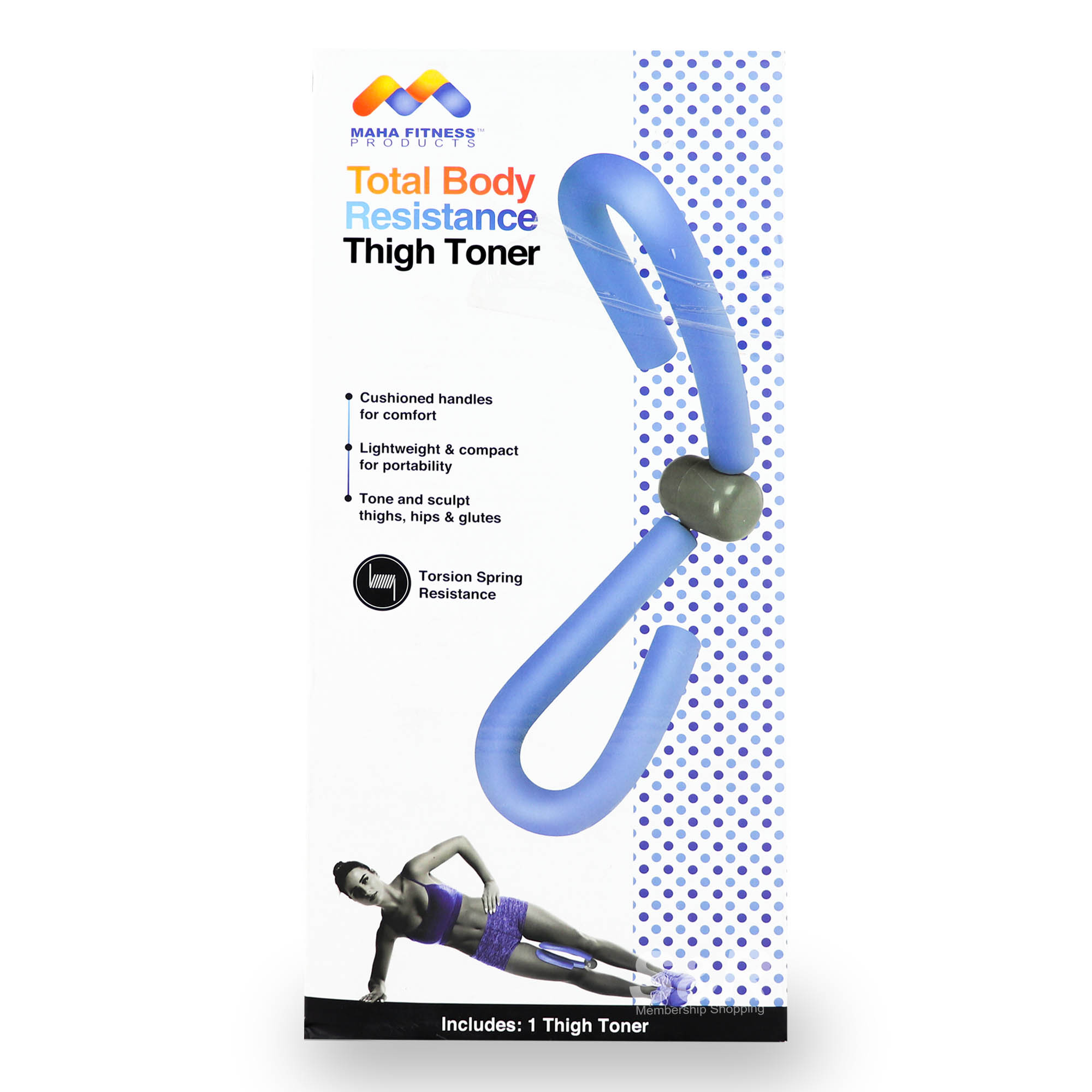 Maha Fitness Total Body Resistance Thigh Toner 1pc